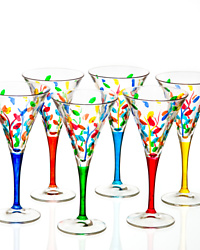 Murano Wine Glass