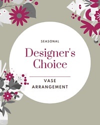 seasonal designers choice designers choice vase arrangementchristmasholiday
