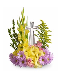 Crystal Cross Bouquet