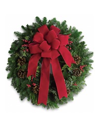 Decorated Holiday Wreath