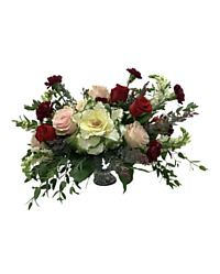 romantic valentines kale roses modern