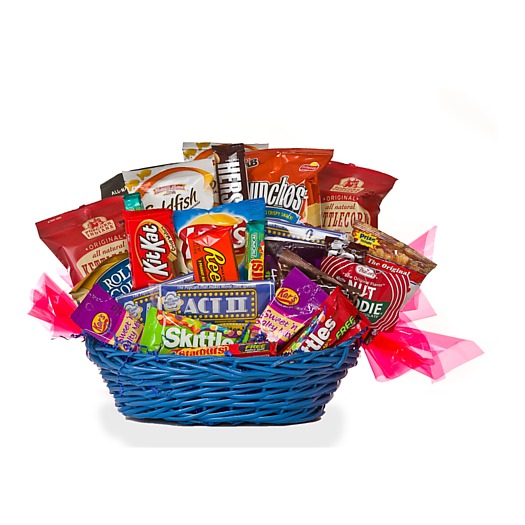 Candy Junk Food Party Food Basket