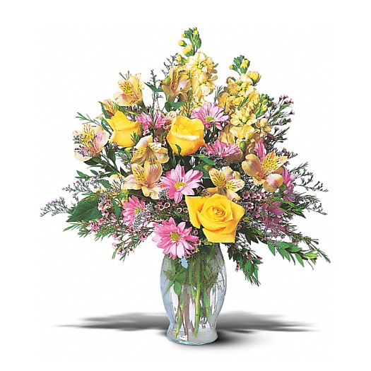 Lavender and Yellow Bouquet