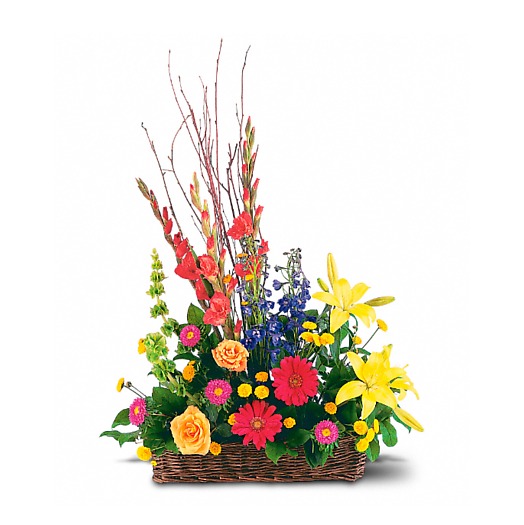 Bright Flower Basket